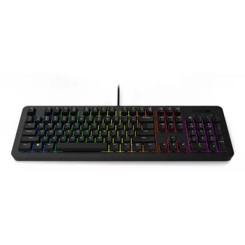 Ενσύρματο gaming πληκτρολόγιο Lenovo K310 – Full-Size 100 %, USB, US English, οπίσθιος φωτισμός RGB, μαύρο, καλώδιο 1,8 m