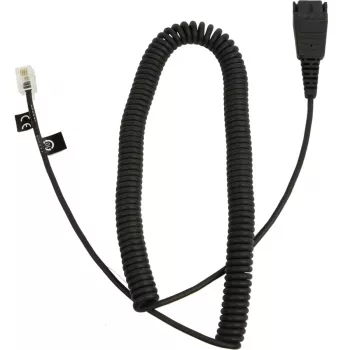 Καλώδιο τηλεφώνου Jabra 8800-01-06 QD Standard 0,5 m μαύρο