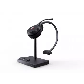 Yealink WH62 Mono UC Headset, Ασύρματο, Γραφείο/Callcenter, 20 - 20000 Hz, 80 g, Headset, μαύρο