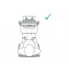 Θήκη εγγράφων BakkerElkhuizen FlexDoc Cristal Clear