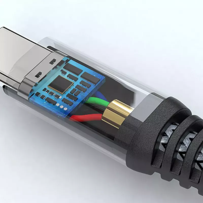 Καλώδιο USB 4smarts 456267 3 m USB-C Μαύρο 0,48 Gbit/s