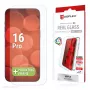 Displex προστασία οθόνης + θήκη για Apple iPhone 16 Pro, Eco πλαίσιο τοποθέτησης, ανθεκτική στις γρατσουνιές