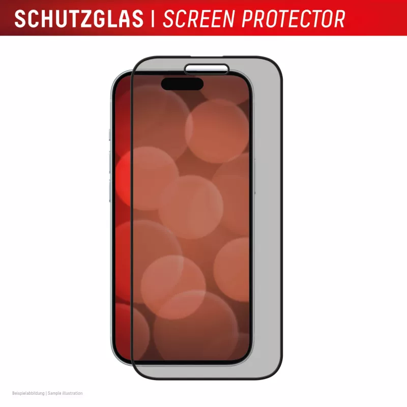 Displex Privacy Screen Protector (10H) για Apple iPhone 16 Plus, Eco πλαίσιο τοποθέτησης, φίλτρο απορρήτου