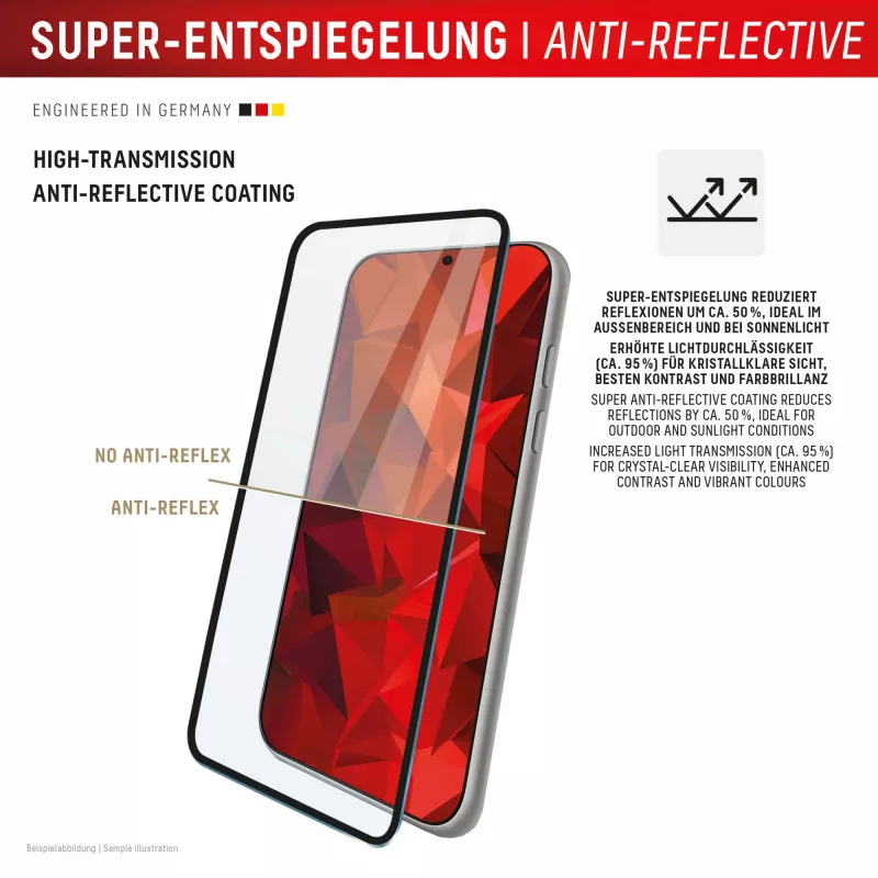 Displex Premium Screen Protector (Full Cover, 10H) για Apple iPhone 17 Pro Max, Eco πλαίσιο τοποθέτησης, Full Cover