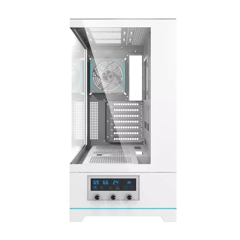 Κουτί υπολογιστή Darkflash DY451 PRO, ATX, λευκό