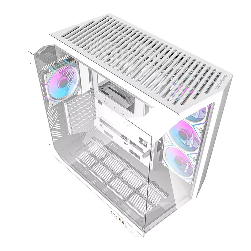 Κουτί υπολογιστή Darkflash DY470 ATX λευκό