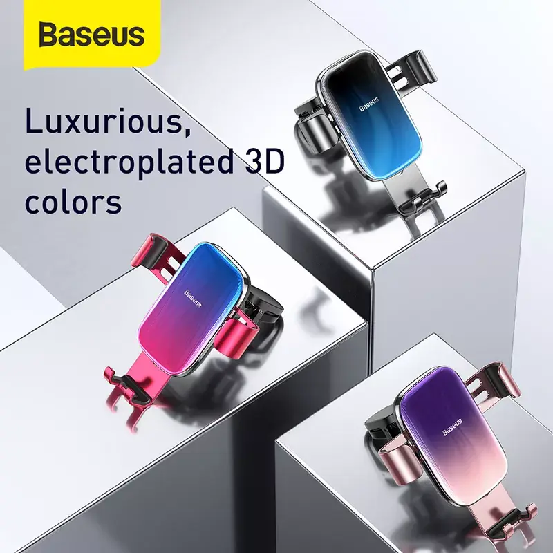 Παθητική βάση Baseus Glaze Gravity για κινητό τηλέφωνο μαύρο