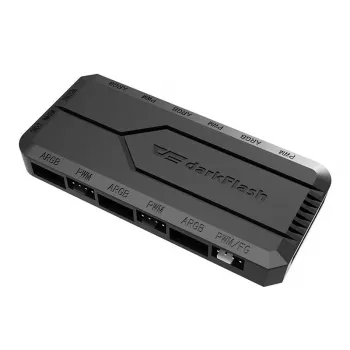 Χειριστήριο ανεμιστήρων darkFlash RC2 4-Pin PWM γκρι