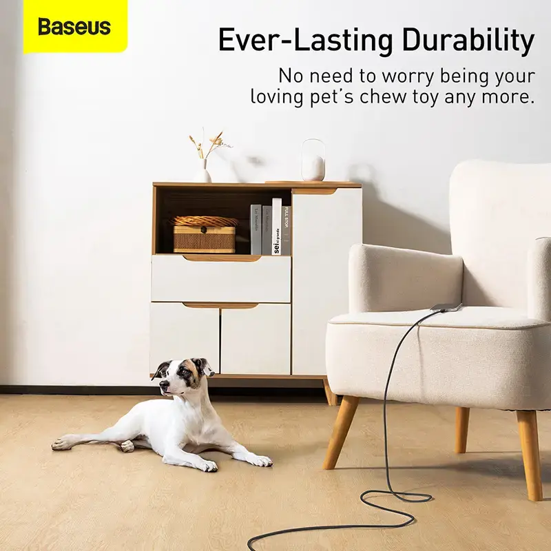 Καλώδιο δεδομένων USB 2.0 Baseus Jelly Lightning σε USB-A 1,2 m, μαύρο
