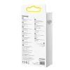 Καλώδιο δεδομένων USB 2.0 Baseus Jelly Lightning σε USB-A 1,2 m, μαύρο