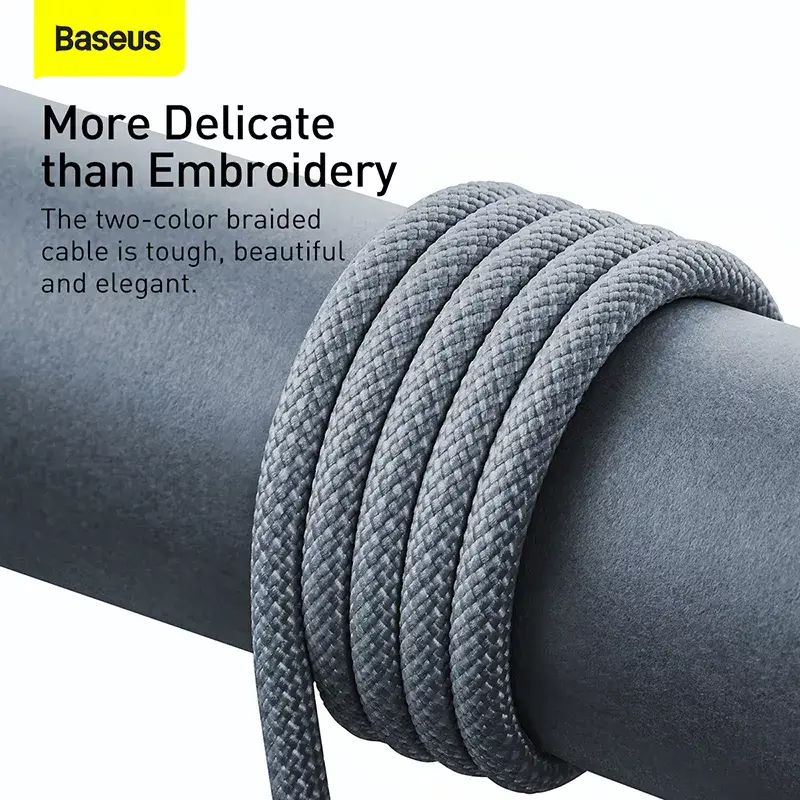 Καλώδιο Baseus Dynamic 2m γκρι Lightning σε USB-A