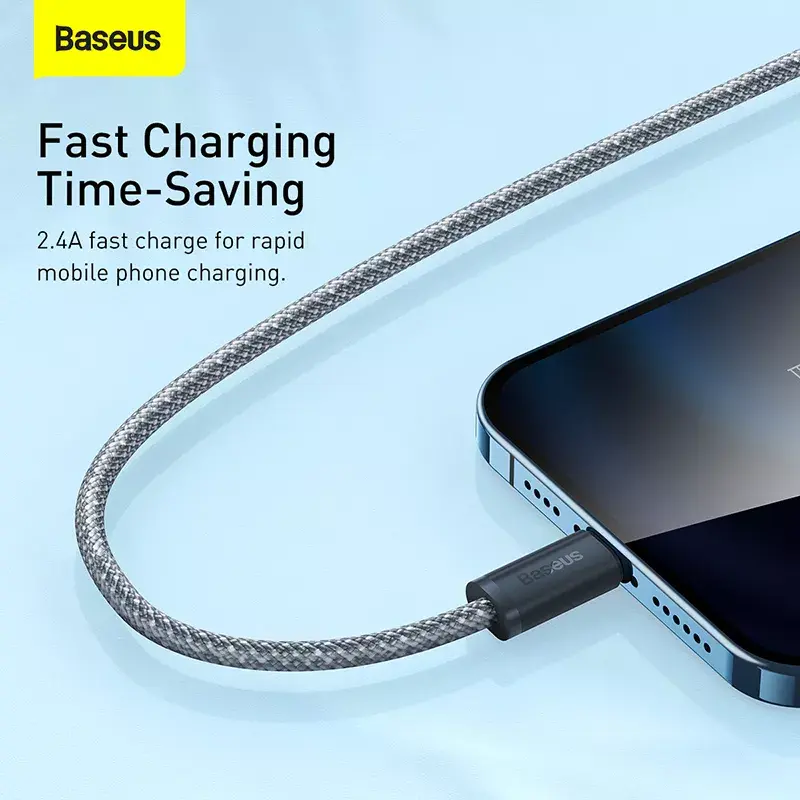Καλώδιο Baseus Dynamic 2m γκρι Lightning σε USB-A