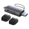 Αναγνώστης καρτών Baseus Speicherkartenleser Lite Series WKQX060113 υποστήριξη USB και USB-C