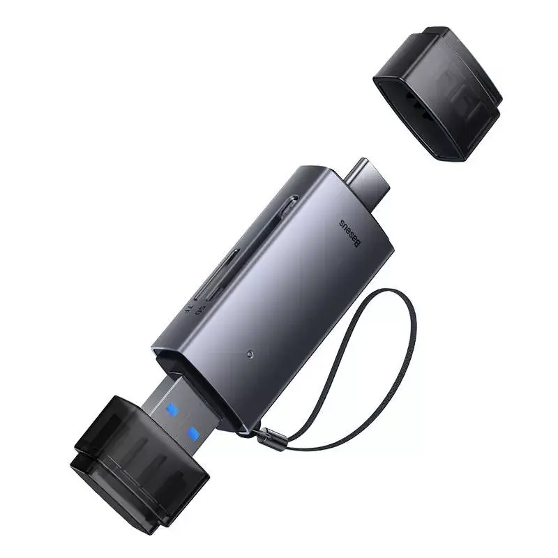 Αναγνώστης καρτών Baseus Speicherkartenleser Lite Series WKQX060113 υποστήριξη USB και USB-C