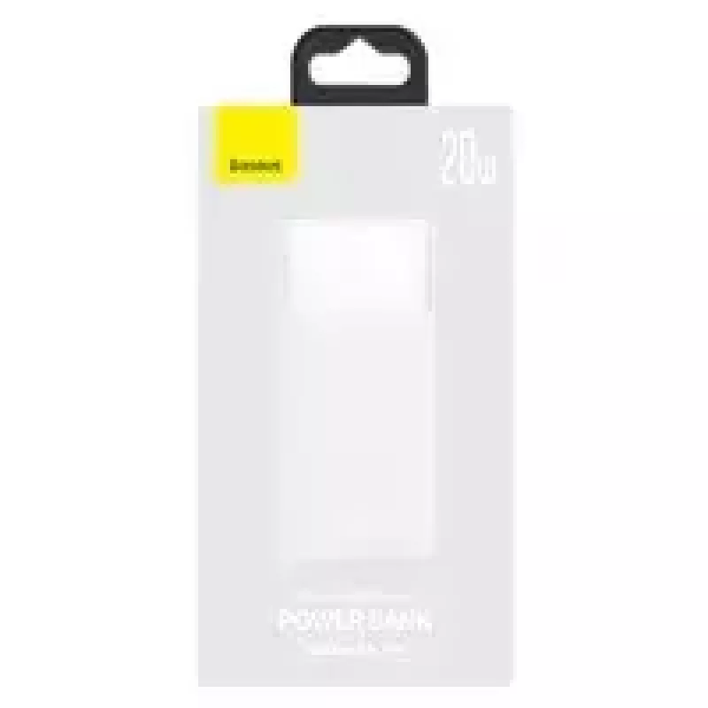 Powerbank Baseus Bipow 10000mAh, 20W (λευκό)