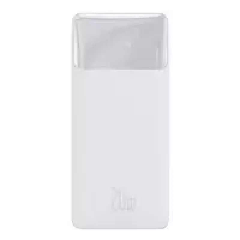 Powerbank Baseus Bipow 10000mAh, 20W (λευκό)