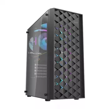 Κουτί υπολογιστή Darkflash DK351, ATX, μαύρο