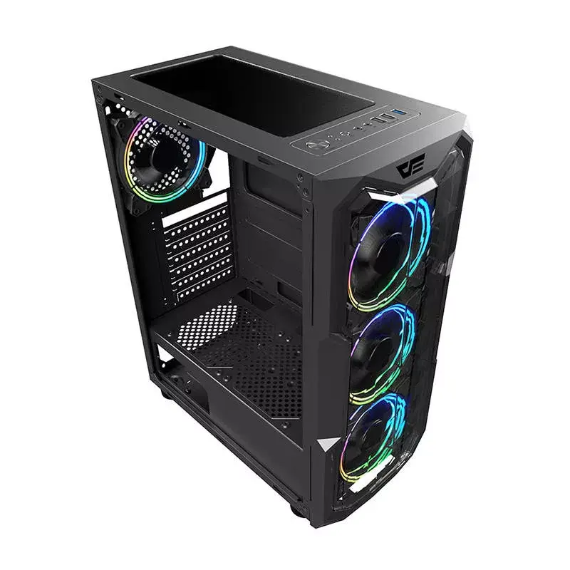 Κουτί υπολογιστή Darkflash Aquarius Acrylic ATX μαύρο