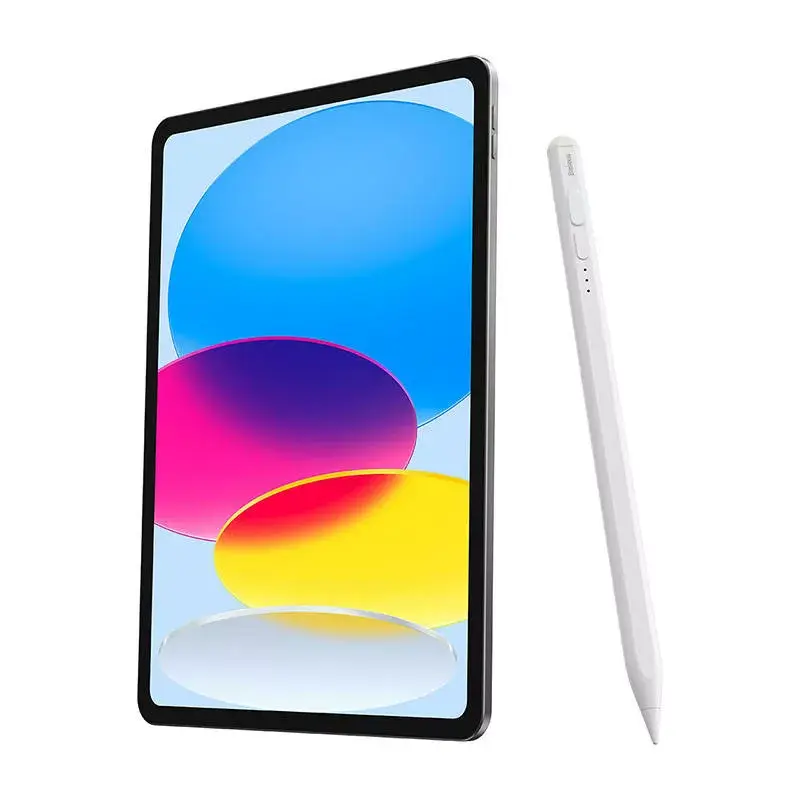 Stylus Baseus SXBC060402 Active με ενδείξεις LED — Λευκό