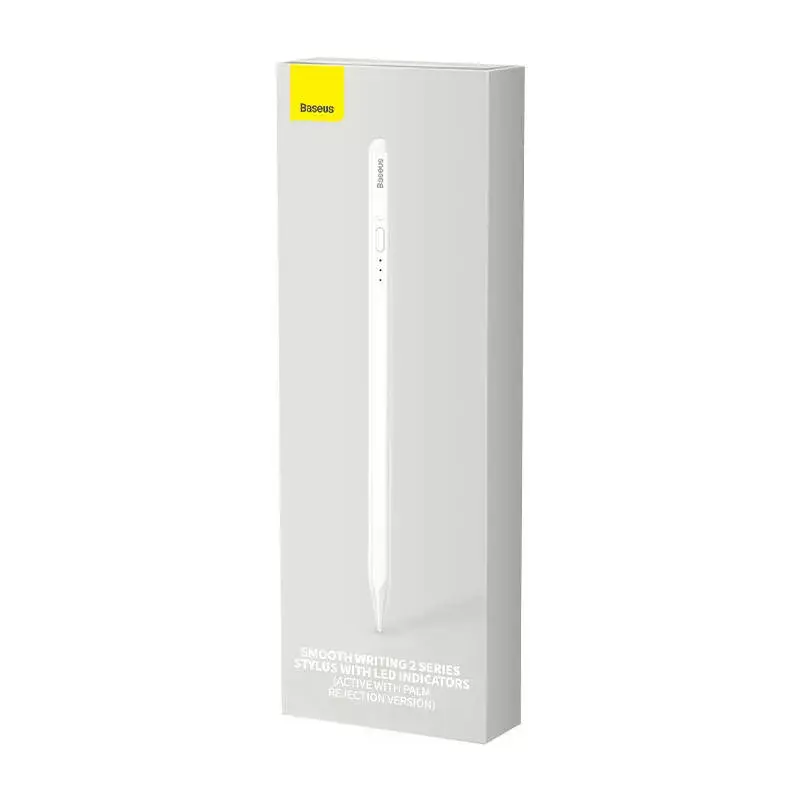 Stylus Baseus SXBC060402 Active με ενδείξεις LED — Λευκό