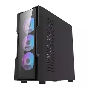 Κουτί υπολογιστή Darkflash DK431 Glass, ATX, μαύρο