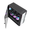 Κουτί υπολογιστή Darkflash DK431 Glass, ATX, μαύρο