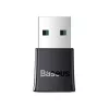 Baseus BA07 Mini Bluetooth adapter για PC, USB 5.3 ασύρματος δέκτης Bluetooth dongle - μαύρο