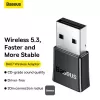 Baseus BA07 Mini Bluetooth adapter για PC, USB 5.3 ασύρματος δέκτης Bluetooth dongle - μαύρο