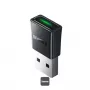 Baseus BA07 Mini Bluetooth adapter για PC, USB 5.3 ασύρματος δέκτης Bluetooth dongle - μαύρο