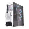 Κουτί υπολογιστή Darkflash DK352 Plus ATX μαύρο και λευκό