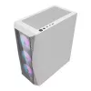 Κουτί υπολογιστή Darkflash DK352 Plus ATX μαύρο και λευκό
