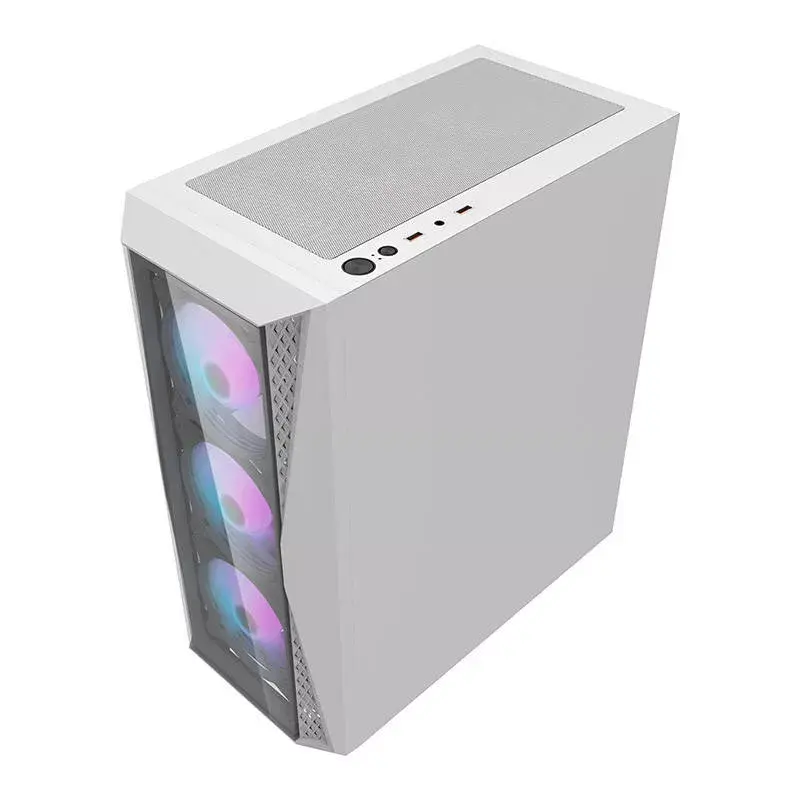 Κουτί υπολογιστή Darkflash DK352 Plus ATX μαύρο και λευκό