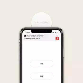 Επίτοιχος πομπός SwitchBot Tag Smart-Home ασύρματος Λευκό W1501000