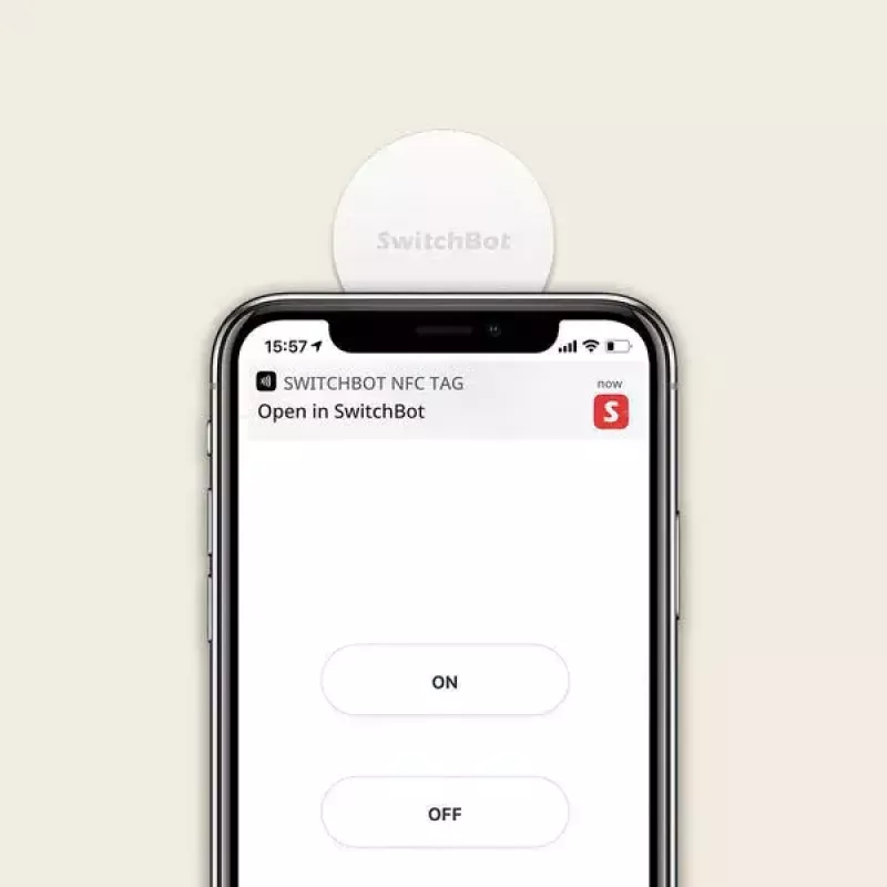 Επίτοιχος πομπός SwitchBot Tag Smart-Home ασύρματος Λευκό W1501000