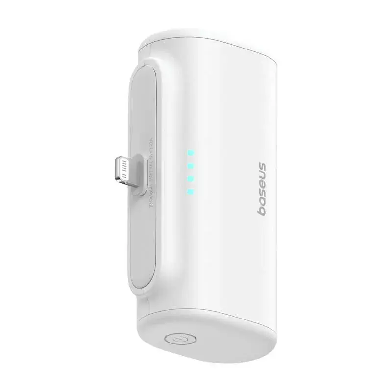 Powerbank OS-Baseus Compact IP 5000mAh 20W (λευκό)