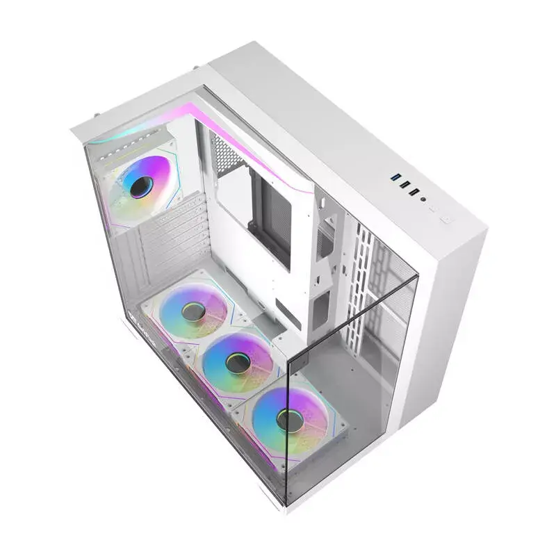 Κουτί υπολογιστή Darkflash TH285, ATX, λευκό