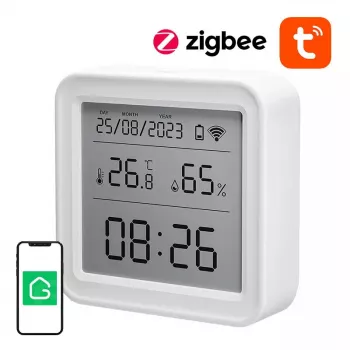 Αισθητήρας θερμοκρασίας και υγρασίας Gosund ST17 Zigbee με οθόνη LCD