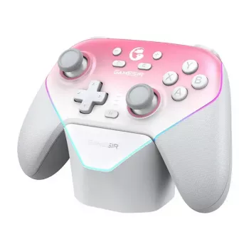 Ασύρματο χειριστήριο GameSir SuperNova T4n Pro Ροζ — Bluetooth, εργονομικός σχεδιασμός χειρός