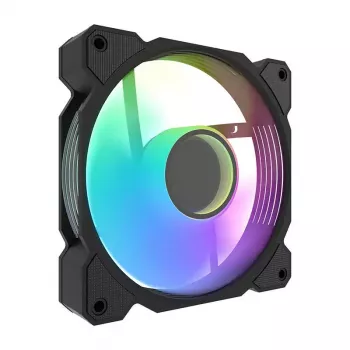Ανεμιστήρας ψύξης Darkflash DR08 (μαύρο) — ανεμιστήρας κουτιού/CPU, μοντέλο DR08 μαύρο