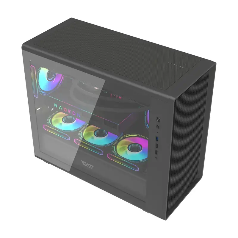 Κουτί υπολογιστή Darkflash DB460M Micro ATX μαύρο