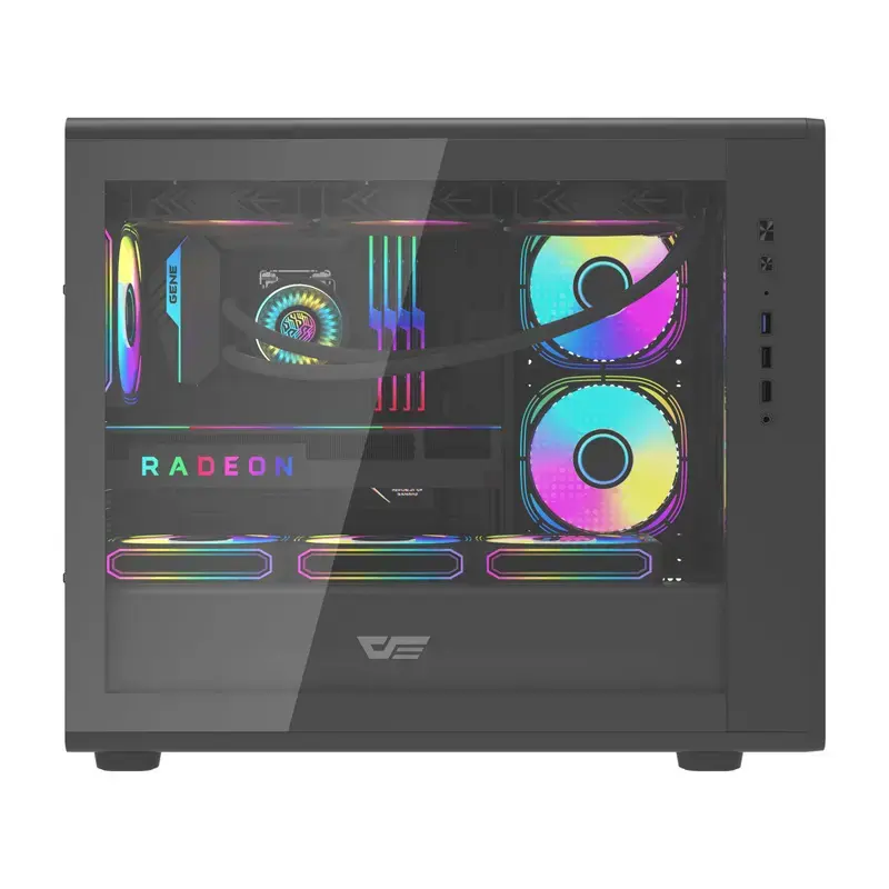 Κουτί υπολογιστή Darkflash DB460M Micro ATX μαύρο