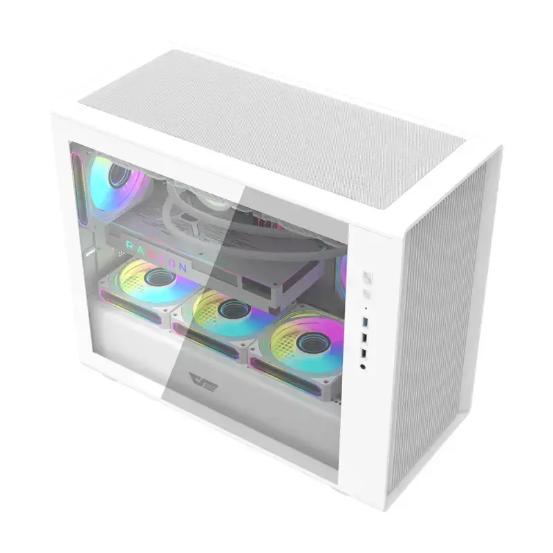 Κουτί υπολογιστή Darkflash DB460M Micro ATX λευκό