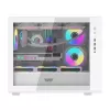 Κουτί υπολογιστή Darkflash DB460M Micro ATX λευκό