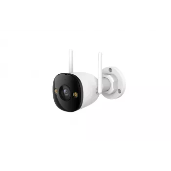 Κάμερα παρακολούθησης IP IMOU Bullet 2E 5MP (2304 x 1296), εσωτερικού & εξωτερικού χώρου, οροφής/τοίχου, ενσύρματη & Wi‑Fi, λευκή