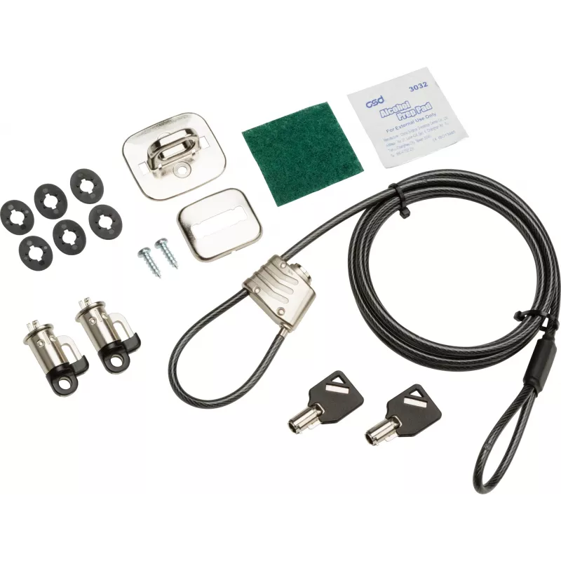 HP Business PC Security Lock v3 Kit μαύρο κλειδαριά ασφαλείας για PC