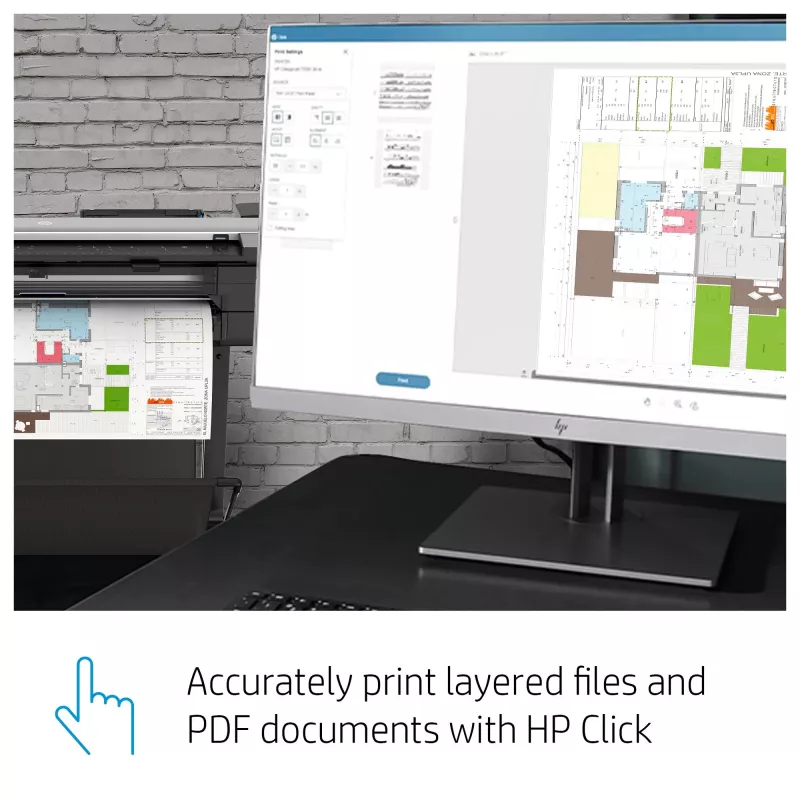 HP Designjet T830 24 inch πολυλειτουργικός εκτυπωτής
