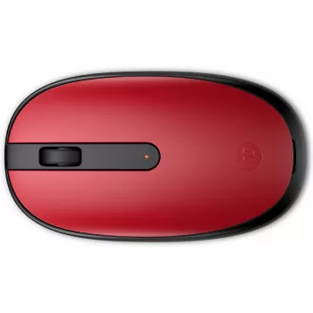 HP 240 Empire Red ασύρματο ποντίκι Bluetooth, αμφίχειρο, οπτικό, Bluetooth, 1600 DPI, κόκκινο