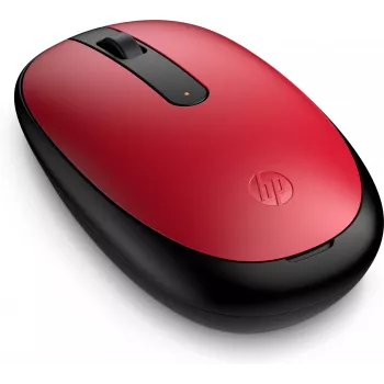 HP 240 Empire Red ασύρματο ποντίκι Bluetooth, αμφίχειρο, οπτικό, Bluetooth, 1600 DPI, κόκκινο