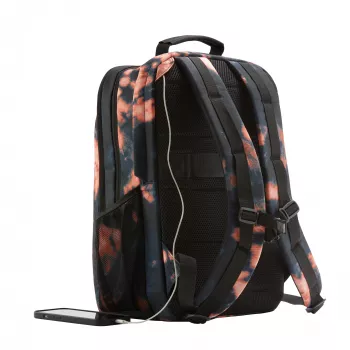Χαλαρό σακίδιο HP Campus XL Tie Dye σακίδιο μαύρο με μοτίβο