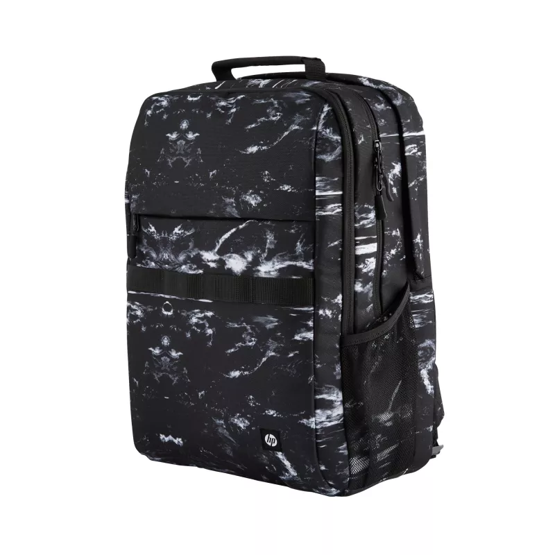 Σακίδιο ελεύθερου χρόνου HP Campus XL Marble Stone σακίδιο μαύρο γκρι